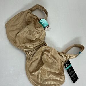 Bali Gold Patterned Bra